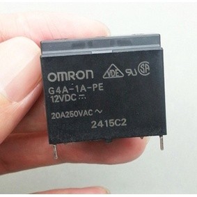 รีเลย์ไฟฟ้า OMRON Relay G4A-1A-PE 12VDC 20A 250V