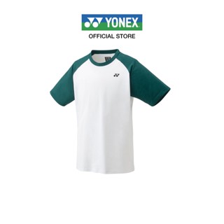 YONEX MENS T-SHIRT 16576 เสื้อคอกลม ผ้าคอตตอน 100% เนื้อสัมผัสนุ่มสบาย เหมาะสำหรับสวมใส่ได้ทุกโอกาส