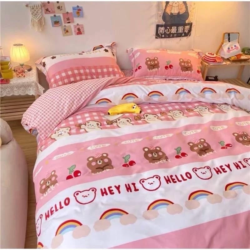 🎆พร้อมส่งทุกวัน🎆Sweetdream_By Nakin ผ้าปูที่นอน ครบชุด 6 ชิ้น มีทุกขนาด thumbnail 5