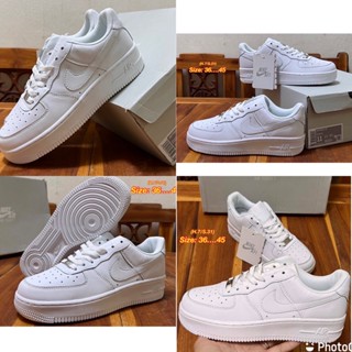 [✅พร้อมส่งในกทม.] รองเท้าผ้าใบ Nike งามเทียบแท้ 100% Air Force 1 รองเท้าลำลอง รองเท้าผ้าใบ 36-45 ถูกกว่าร้านรวง1