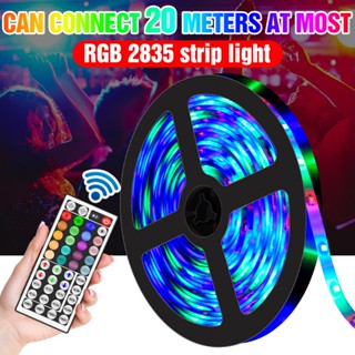 2835 LED ริ้วสายไฟ5M 10M 15M การตกแต่งคริสต์มาสไฟ RGB Strip 12V ไฟนีออนยืดหยุ่นตัดบ้านไฟตกแต่ง