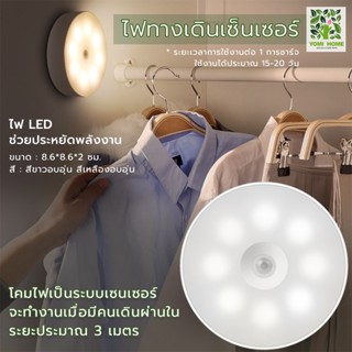 ราคาLEDไฟเซ็นเซอร์ 8.6cm/ไฟติดห้องนอน โคมไฟอัตโนมัติในบ้าน ไฟเสียบusb โคมไฟแบบชาร์จ ไฟledแบบเส้น