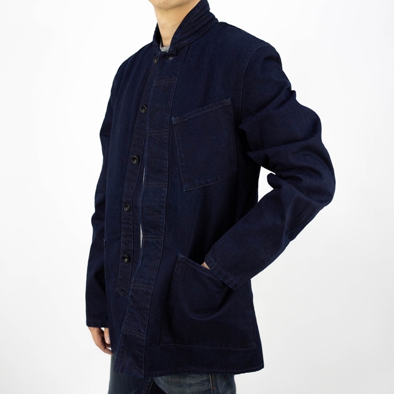 Nudie Jeans Julius Org Core Blue Jacket size M, L ของแท้ 100% #2