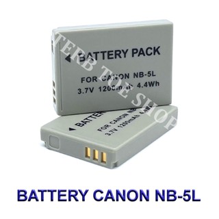 (Pack2)NB-5L / NB5L Camera Battery For Canon Powershot S100,S110,SX200 IS,SX230 HS,SD790 IS,SD800 IS,SD890 IS,SD990