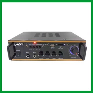 amplifier ac/dc bluetooth usb เครื่องแอมป์ขยายเสียง รองรับ บลูทูธ รุ่น AV102