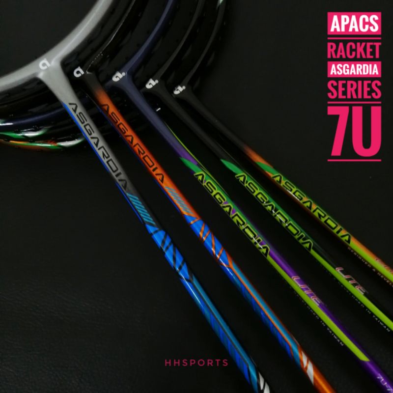 ไม้แบดมินตัน APACS ASGARDIA LITE/CONTROL 7u Badminton Racket ( Max Tension 35LBS )