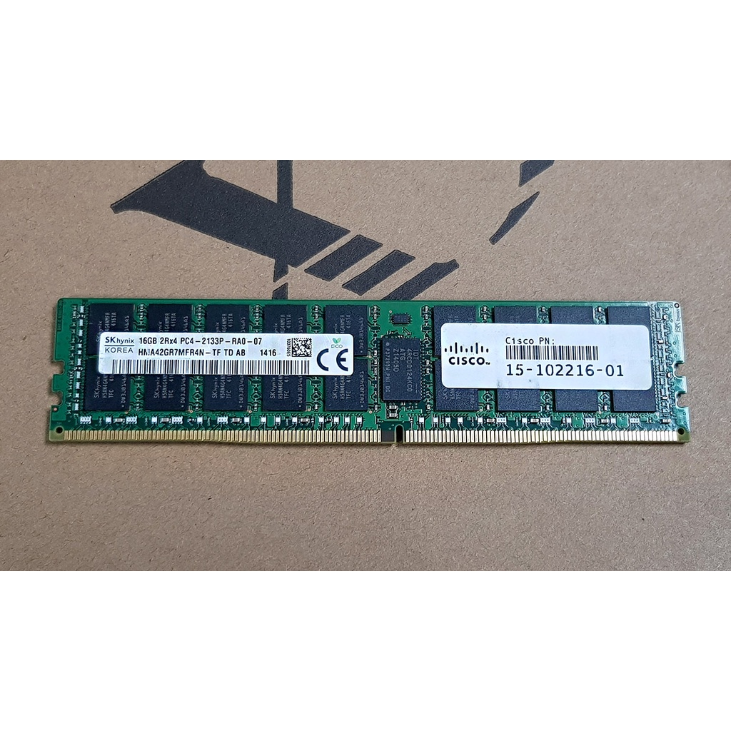 RAM 16GB 2Rx4 PC4-2133P-RA0-07 มือสอง ยี่ห้อ SKhynix ใช้กับบอร์ด X99 Xeon E5 V3 V4 Server Workstatio