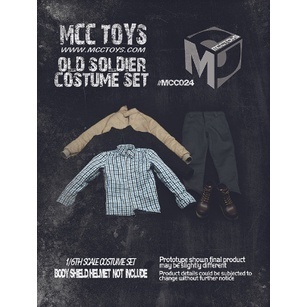 MCCTOYS SET MCC024 1/6 old soldier (คอสตุฒฟิกเกอร์ 1/6)