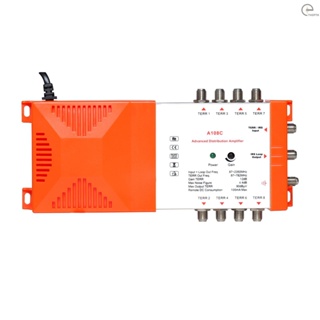 [T&amp;H] เครื่องขยายเสียง 8 ทาง 87-2350MHz เสาอากาศขยายสัญญาณทีวี เสียงรบกวนต่ํา