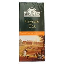 อาห์หมัดชาซีลอน ชาดำ Ahmad Tea London Ceylon Tea 25 Tagged Tea Bags x 2g (50g)