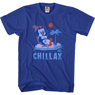 Chillax Chilly Willy T-Shirt เสื้อยืดถูกๆ เสื้อคู่รัก เสือยืดผู้ชาย เสื้อยืด oversize