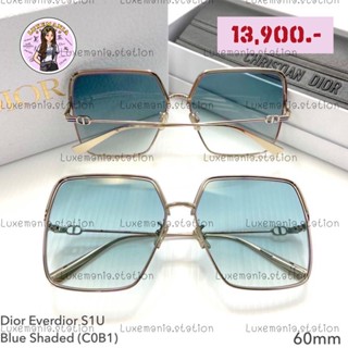 👜: New!! Dior Everdior S1U Sunglasses 60 mm.‼️ก่อนกดสั่งรบกวนทักมาเช็คสต๊อคก่อนนะคะ‼️