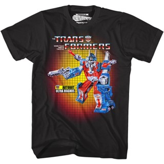 Box Art Ultra Magnus Transformers T-Shirt เสื้อยืด cotton Tee เสื้อยืดแฟชั่น