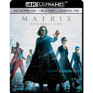 4K UHD หนัง เสียงไทยมาสเตอร์ The Matrix Resurrections เดอะ เมทริกซ์ เรเซอเร็คชั่นส์