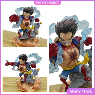 ฟิกเกอร์วันพีช ฟิกเกอร์ One Piece Luffy Gear Fourth G5 พีวีซี สําหรับตกแต่งบ้าน