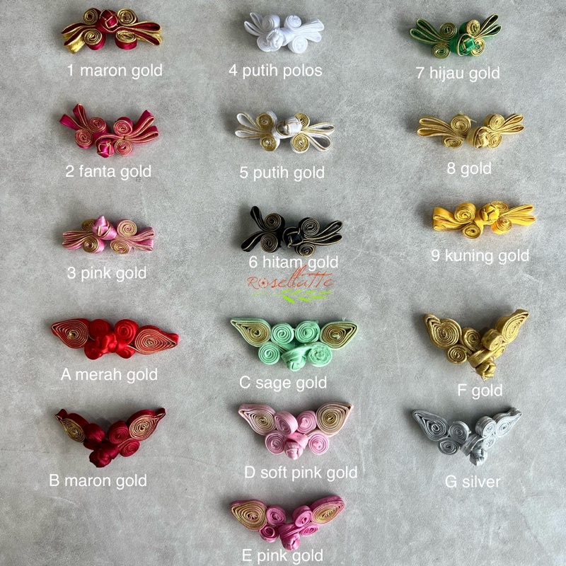 SHANGHAI QIBAO RABBIT LEAF ปุ่ม