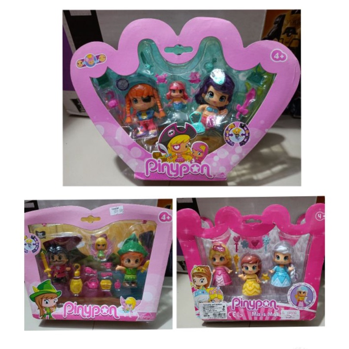 Pinypon รุ่นเซตกล่องใหญ่ เลือกแบบด้านในคะ