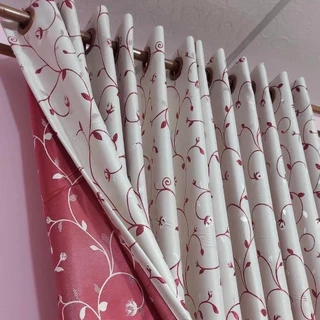 ผ้าม่านลายดอกมะลิมีหลายสี