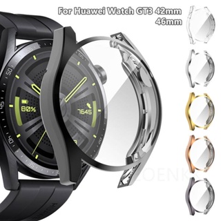 เคสซิลิโคนนิ่ม TPU สําหรับ Huawei GT2 GT3 Pro GT Runner 46 มม. 42 มม. สําหรับ Huawei Watch 3 Pro 46 มม. 48 มม.