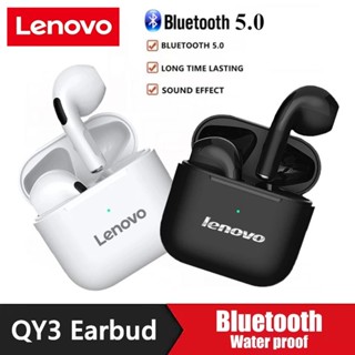 Lenovo LP40 TWS หูฟังบลูทูธไร้สาย ขนาดเล็ก พร้อมไมโครโฟน รองรับการโทร วิดีโอ สําหรับเล่นเกม กีฬา