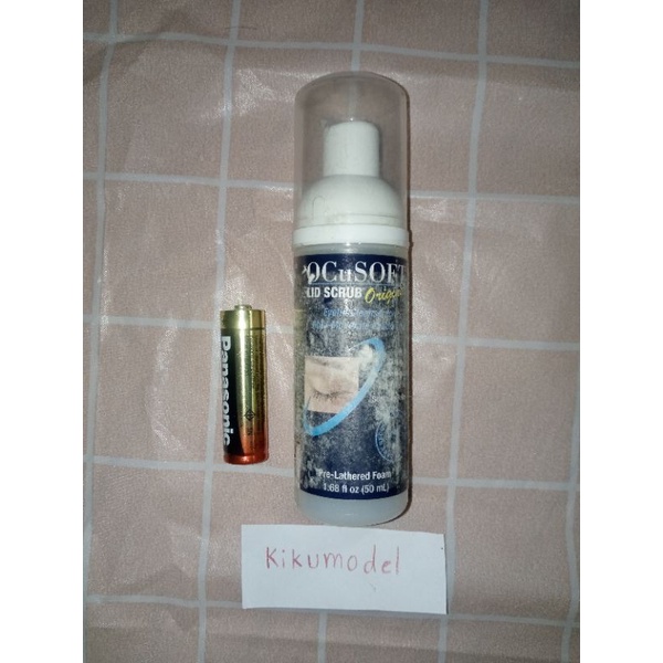 OCuSOFT Lid Scrub PLUS Foam ผลิตภัณฑ์ทำความสะอาดเปลือกตา ที่ล้างตา กำจัดไขมันใต้ตา ผลิตภัณฑ์ทางการแพ