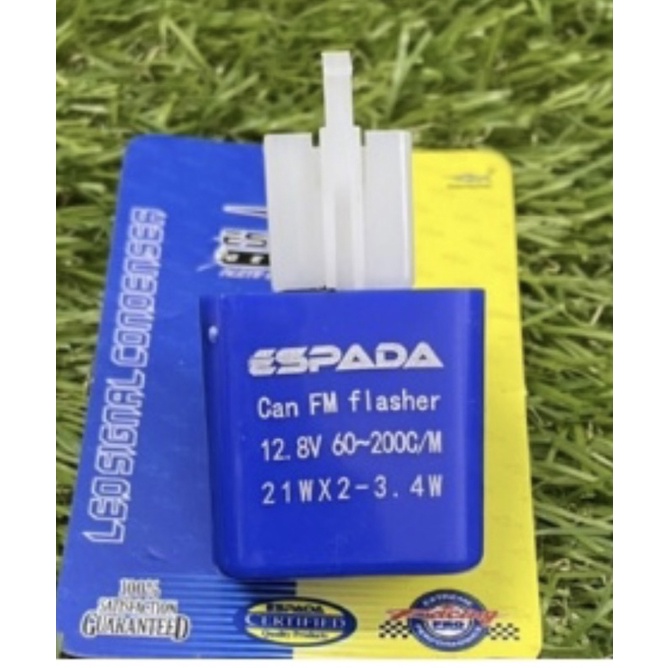 RSX150 ป้าย LED RELAY CONDENSER ESPADA Y15 V2 ป้าย LED CONDENSER ESPADA RS150 ป้าย RELAY LED ESPADA 