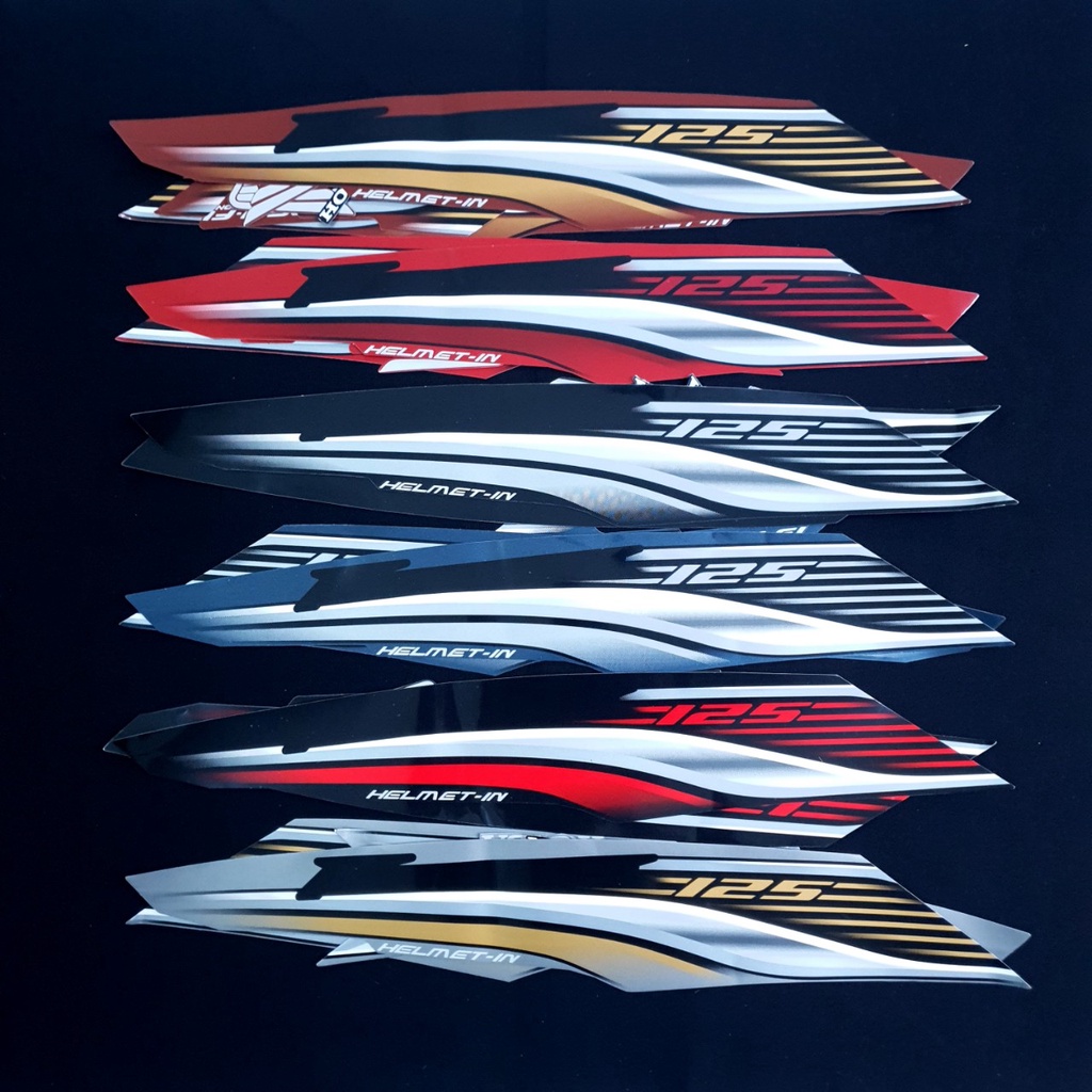 2016 FUTURE 125 สติ๊กเกอร์ตกแต่งสติ๊กเกอร์พรีเมี่ยม 3-LAYER สติ๊กเกอร์
