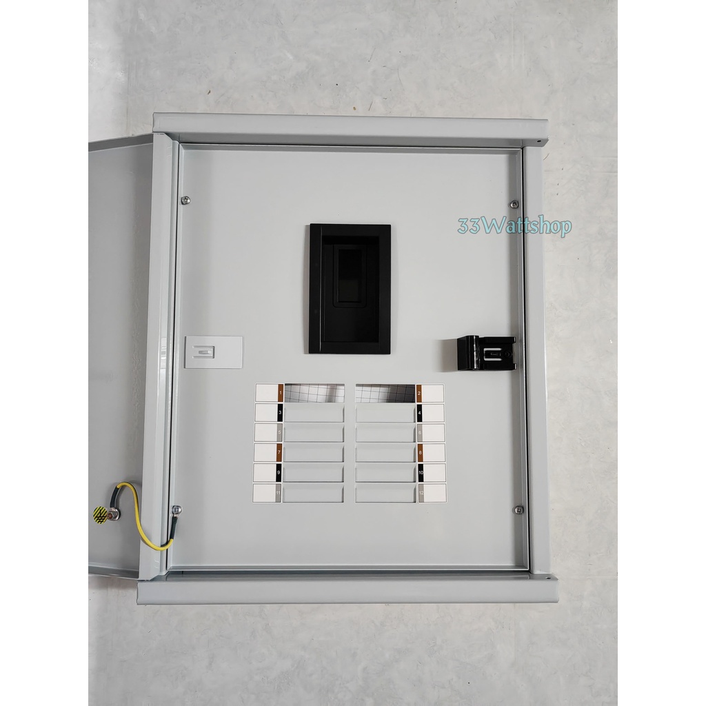 ชไนเดอร์ อิเล็คทริค QO3-100EZ12G/SN ตู้โหลดเซนเตอร์ 12 ช่อง สแควร์ดี