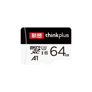 Lenovo แฟลชไดรฟ์ Micro SD Card 16/32/64G Real Capacity 64g Microsd สําหรับกล้อง สมาร์ทโฟน