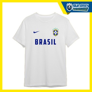 KATUN T-shirt T-SHIRT BRASIL BRAZIL Clothes Country Ball Cotton COMBED 30Sเสื้อยืด