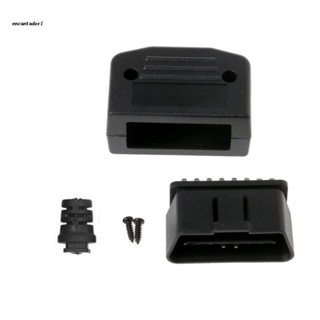 ✿ อะแดปเตอร์เชื่อมต่อสายเคเบิ้ล OBD2 OBDII 16 Pin Male กันน้ํา