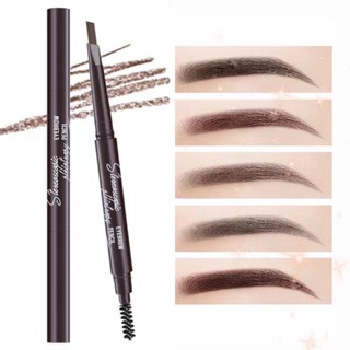 ดินสอเขียนคิ้ว กันน้ำ ดินสอเขียนคิ้วแบบหมุน eyebrow pencil 2…