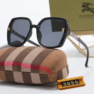 ใหม่ Burberry แว่นตากันแดด เลนส์โพลาไรซ์ ป้องกันรังสียูวี 400 ขนาดเล็ก แฟชั่นยอดนิยม สไตล์เรโทร สําหรับผู้ชาย และผู้หญิง