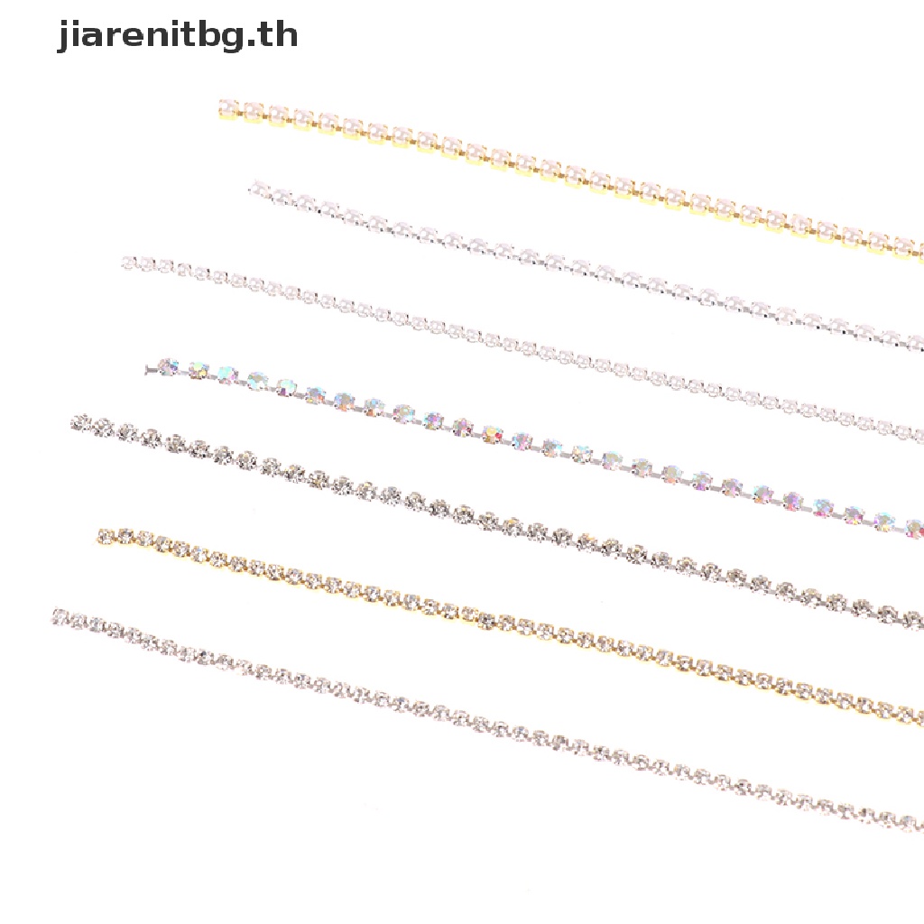 Renbg โซ่โลหะ ขนาดเล็ก 23 ซม. สีทอง สีเงิน สําหรับตกแต่งเล็บ - รูปที่ 6