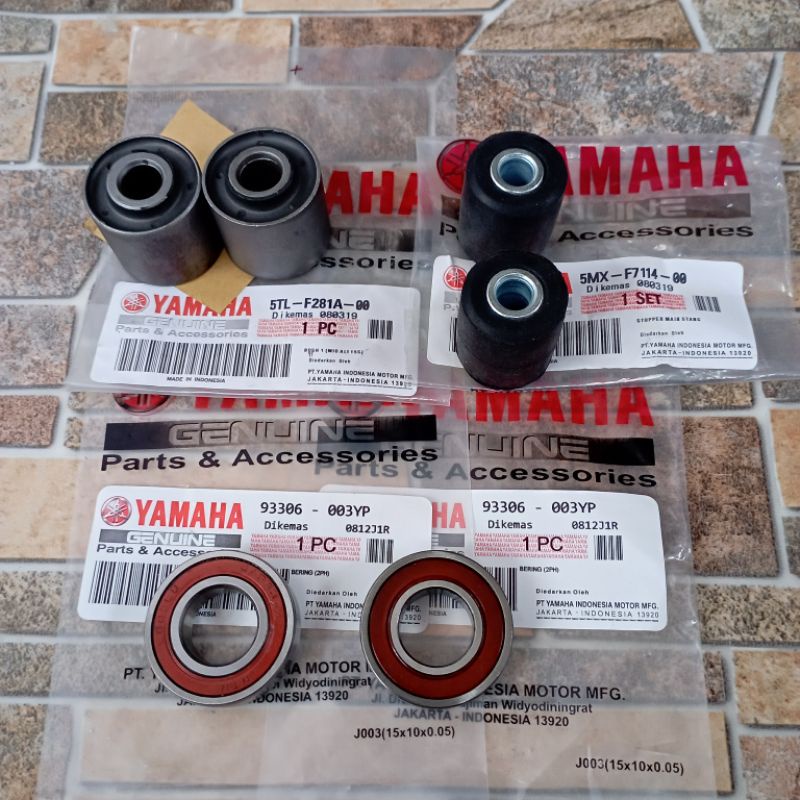 แขน Bosh ติดตั้งเครื่องยนต์ bosh + แบริ่ง 6003 + ส้อม bosh yamaha mio sporty mio smile soul mio j