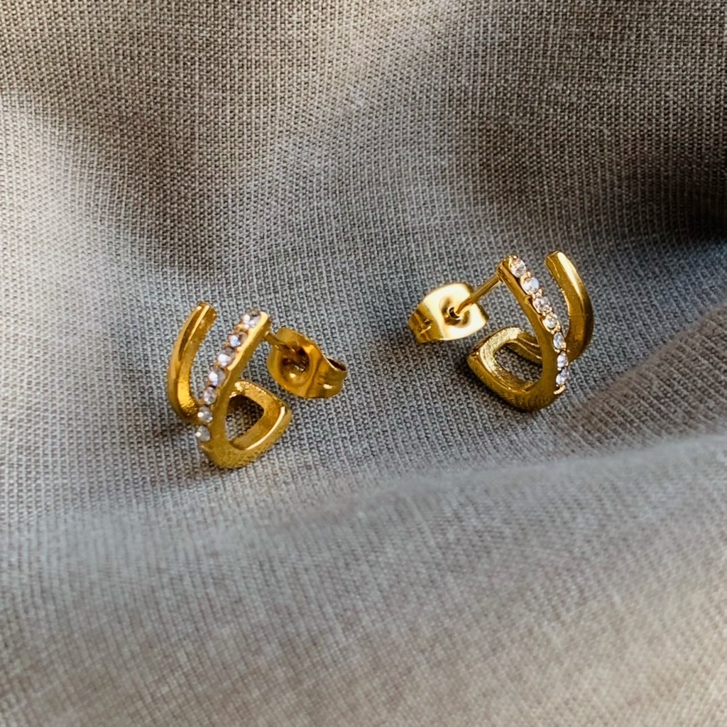 Meraki. Camila Earrings (stainless steel)