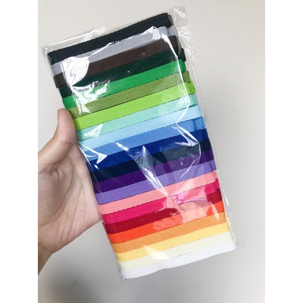 เทปก้างปลาหน้ากว้าง 10 มม.ยกเซ็ต 22 สี