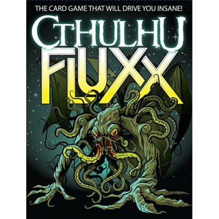 Fluxx: Cthulhu บอร์ดเกม คู่มือภาษาอังกฤษ