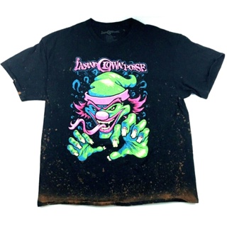 [COD]เสื้อยืด พิมพ์ลายโลโก้ Insane Clown Posse Bleached Script Out วงร็อค สไตล์คลาสสิก PDggkj68GDiedo44