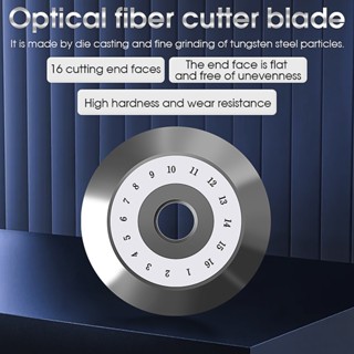 Aua- ใบมีดตัดไฟเบอร์ออปติคัล 16 ใบมีด แบบเปลี่ยน สําหรับ 6s 61s 7s 71s 8a 6c skl-6c 8a
