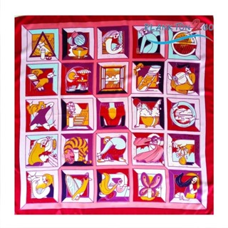 SK-II Furoshiki Naomi Red Scarf ผ้าพันคอและผ้าคลุมไหล่