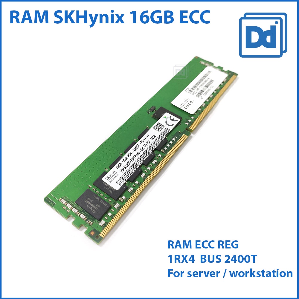 RAM SKHynix ECC REG 16GB 32GB DDR4-2400T PC4-19200T For server / workstation