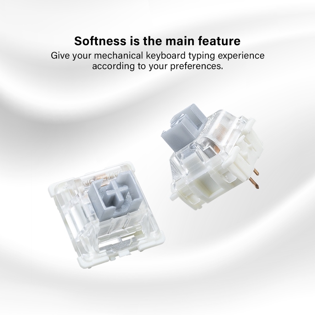 [ประกัน3วัน] SARU สวิตช์คีย์บอร์ด GateronSwitch/Gateron Pro/CherryBlack Hyperglide/KailhBoxJade 3PIN/5PIN (10ชิ้น/ซอง) ราคา ถูกที่สุด ดีลบีเคเค แกลเลอรีภาพที่ 3