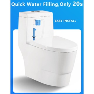 Clear ชุดลูกลอยน้ำเข้าชักโครก JUNY ใช้ต่อกับสายขนาด 1/2 นิ้ว Exquisite workmanship flush speed 4.0L/S bottom toilet fill