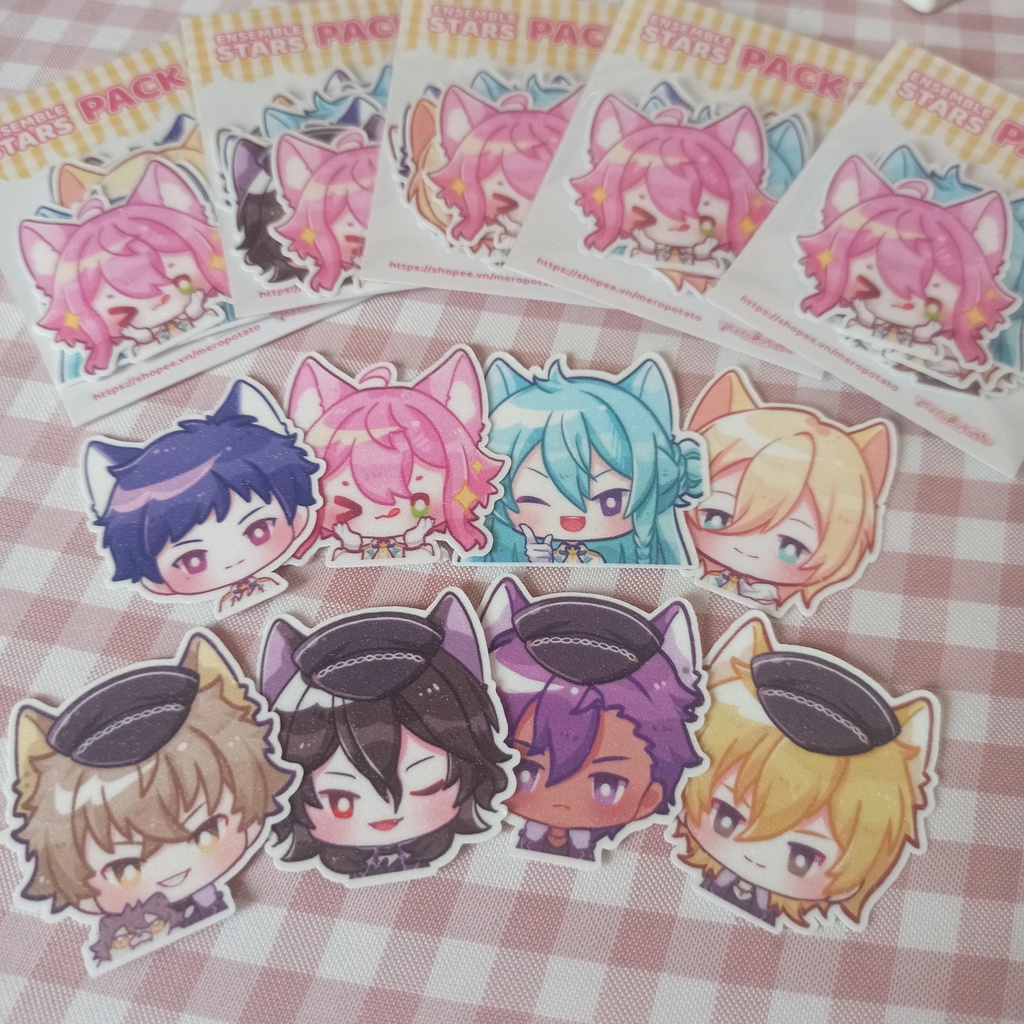 สติ๊กเกอร์/สติ๊กเกอร์เกม Ensemble Stars (6 กลุ่ม)