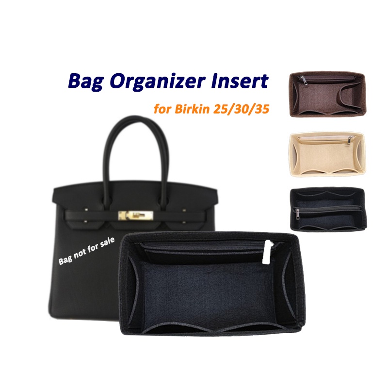 [Felt·กระเป๋าจัดระเบียบ] ที่ใส่กระเป๋า สําหรับ Birkin 25 30 35