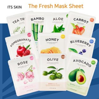 พร้อมส่ง Its Skin The Fresh Mask Sheet มาส์กหน้า อิทสกิน สูตรบำรุงผิวพิเศษ ผิวแข็งแรงนุ่มเนียน ผิวยืดหยุ่นสุขภาพดี