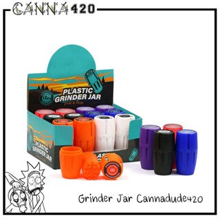 Grinder All In One Storage jar + Grinder Jar Cannadude420