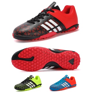 จัดส่งที่รวดเร็ว Futsal shoes จัดส่งที่รวดเร็ว TF รองเท้าฟุตซอลเด็กผู้ชาย รองเท้าฟุตบอล