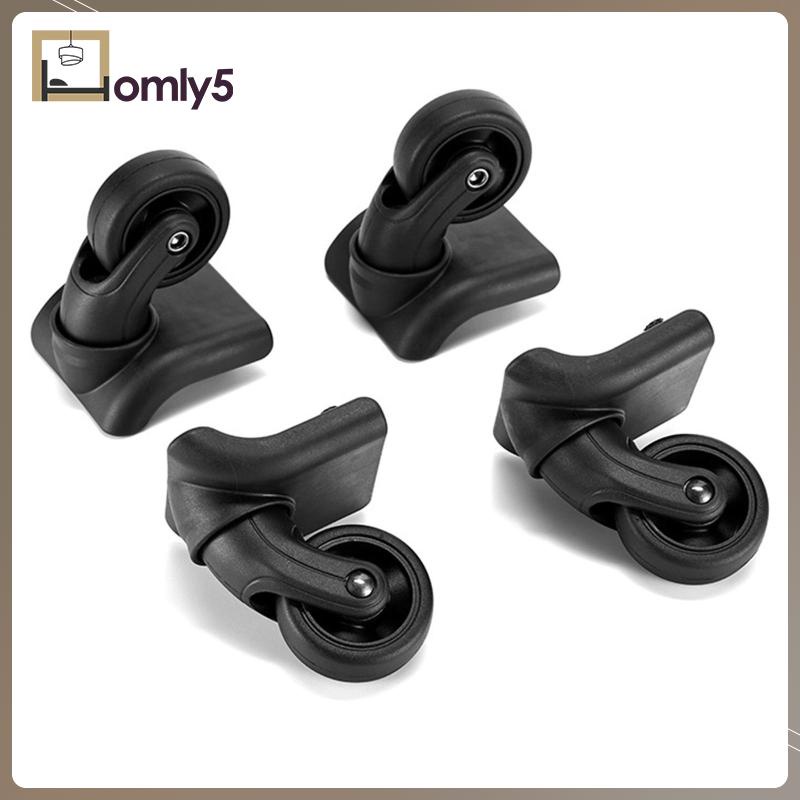 [Homyl5] 4x อะไหล่ล้อกระเป๋าเดินทาง แบบเปลี่ยน สําหรับรถเข็น